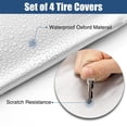 thumbnail image 3 of GETIT All-Season Tire Wheel Protector, Universal Fit Tire Covers Compatible with RV, Boat, Camper - Heavy Duty Vinyl with Water Resistant Coating & UV Stabilized, 3 of 5