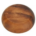thumbnail image 2 of Wooden Snack Plate Fruit Food Salad Soup Bowl Home Handmade Wooden Plate Whole Wood Soup Bowl Cafe Use Fruit Salad Food[12*3.5cm], 2 of 7