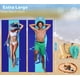 thumbnail image 3 of Toallas de playa de microfibra Qinqinamu, paquete de 4 unidades, 180 x 81 cm, XL, 3 of 7