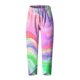 thumbnail image 5 of Pantalones de Mujer Traje Verano Cómodo de Moda Impreso Pantalones Recortados, Pantalones Elásticos Casuales, 5 of 5