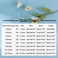 thumbnail image 2 of BXJX Girls Cropped Cardigans, Open Front School Knitted Long Sleeve Kids Fall Shrugs Black Size 2-3 T, 2 of 6