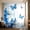 B, variant on Custom Waterproof Fabric Shower Curtain with Digital Printing