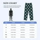 thumbnail image 4 of Fotbe Funny Chicken Pantalones de Pijama para Hombre, Pantalones de Dormir, Pantalones de Casa con Cintura Ajustable y Bolsillos-Small, 4 of 6