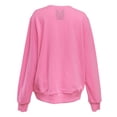 thumbnail image 2 of Libra Women’s 100% Premium Cotton Pink Crewneck Pullover Sweatshirt - Size M - Miracles Manifester, 2 of 4