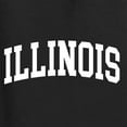 thumbnail image 5 of Wild Bobby State of Illinois College Style Women Graphic Long Sleeve Tee, 5 of 5