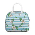 thumbnail image 2 of Insulated Lunch Bag for Women, Floral Print Oxford Fabric Lunch Box, Leakproof Thermal Cooler Tote for Work, School & Picnic, Daisy Floral Print, 2 of 5