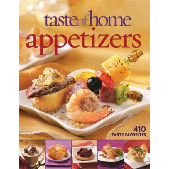 Pre-Owned Taste of Home: Appetizers: 410 Party Favorites (Paperback) 0898218012 9780898218015