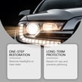 thumbnail image 4 of Headlight Restoration Kit 100ml for Car Lens Yellowing Remover and Polishing, Fixes Oxidation and Foggy Headlights, Complete Tools Included, Improves Visibility and Protects for 12 Months, 4 of 9