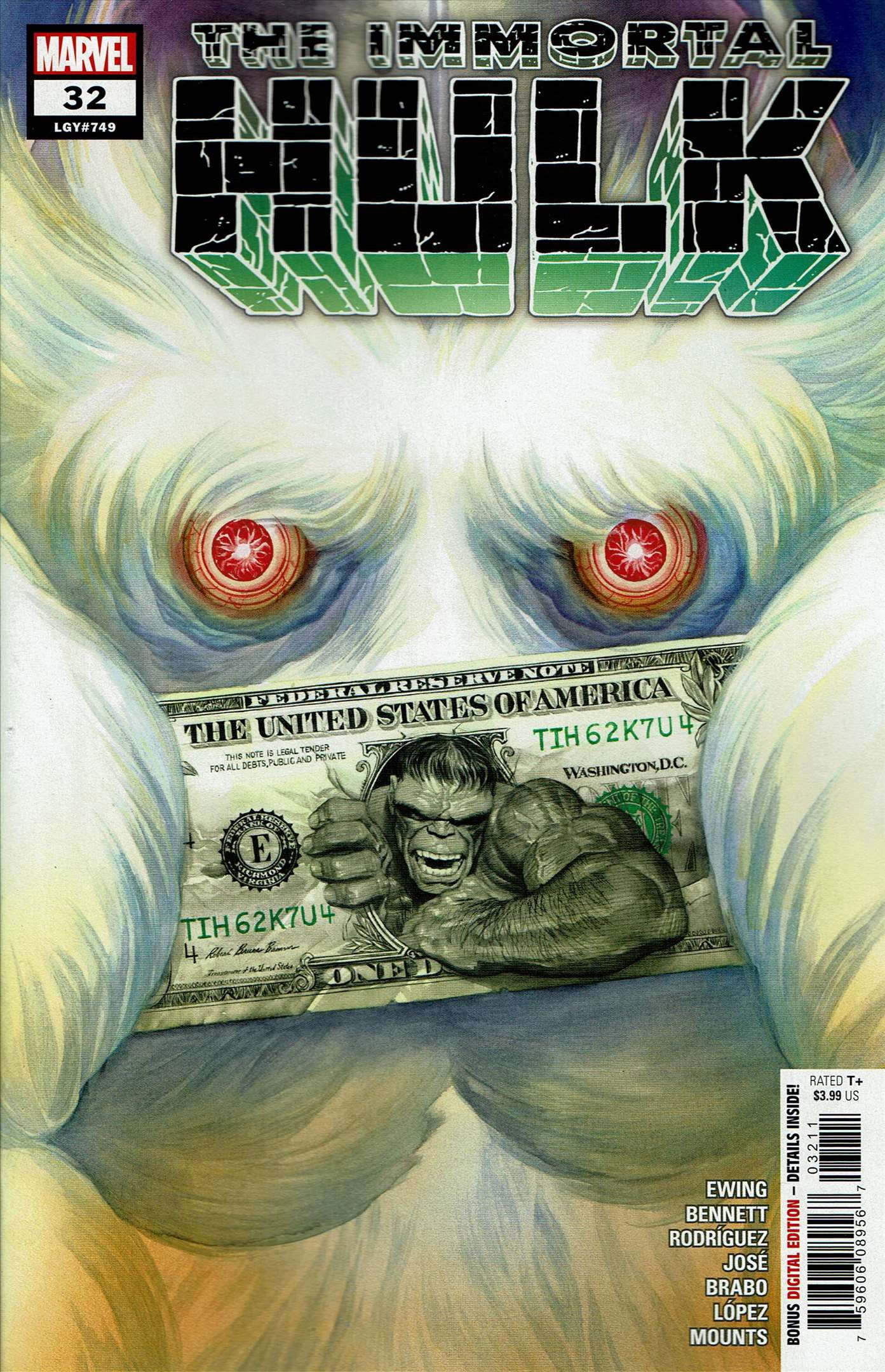 Cover of Immortal Hulk #32