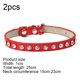 thumbnail image 2 of Apuakthei Collar para perro cachorro con diamantes de cristal coloridos collares para cachorros y gatos, 2 of 5