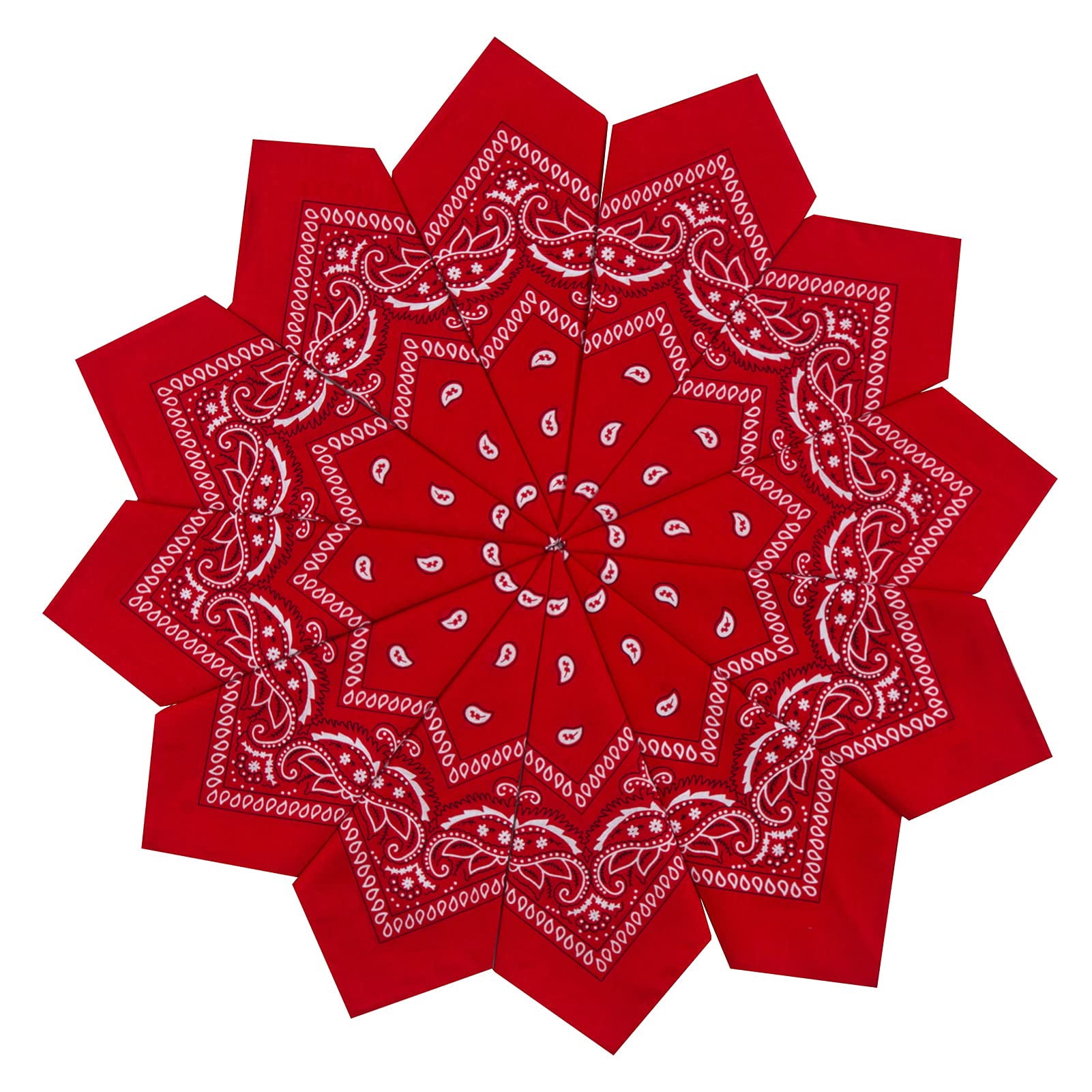 Lollanda 12 Pack Bulk Bandanas, Face Mask, Assorted Zambia Ubuy