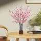 thumbnail image 5 of Rama de Sakura Artificial Rosa, Flores de Cerezo Artificiales Realistas, Adaptable a Cualquier Entorno, Decoración Sin Necesidad de Mantenimiento, Elegante Arreglo Floral, Centro de Mesa para Bodas,, 5 of 7