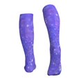 thumbnail image 2 of Bixox Purple Glitter Print Compression Socks,Compression Socks Women & Men Circulation for Medical,Running,Athletic, 2 of 7