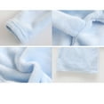 thumbnail image 5 of Toddler Robe Boys Girls Hooded Flannel Bathrobe Long Sleeve Soft Fleece Plush Robes Cute Animal Pajamas Sleepwear, Sky Blue, 2 Years, 5 of 6