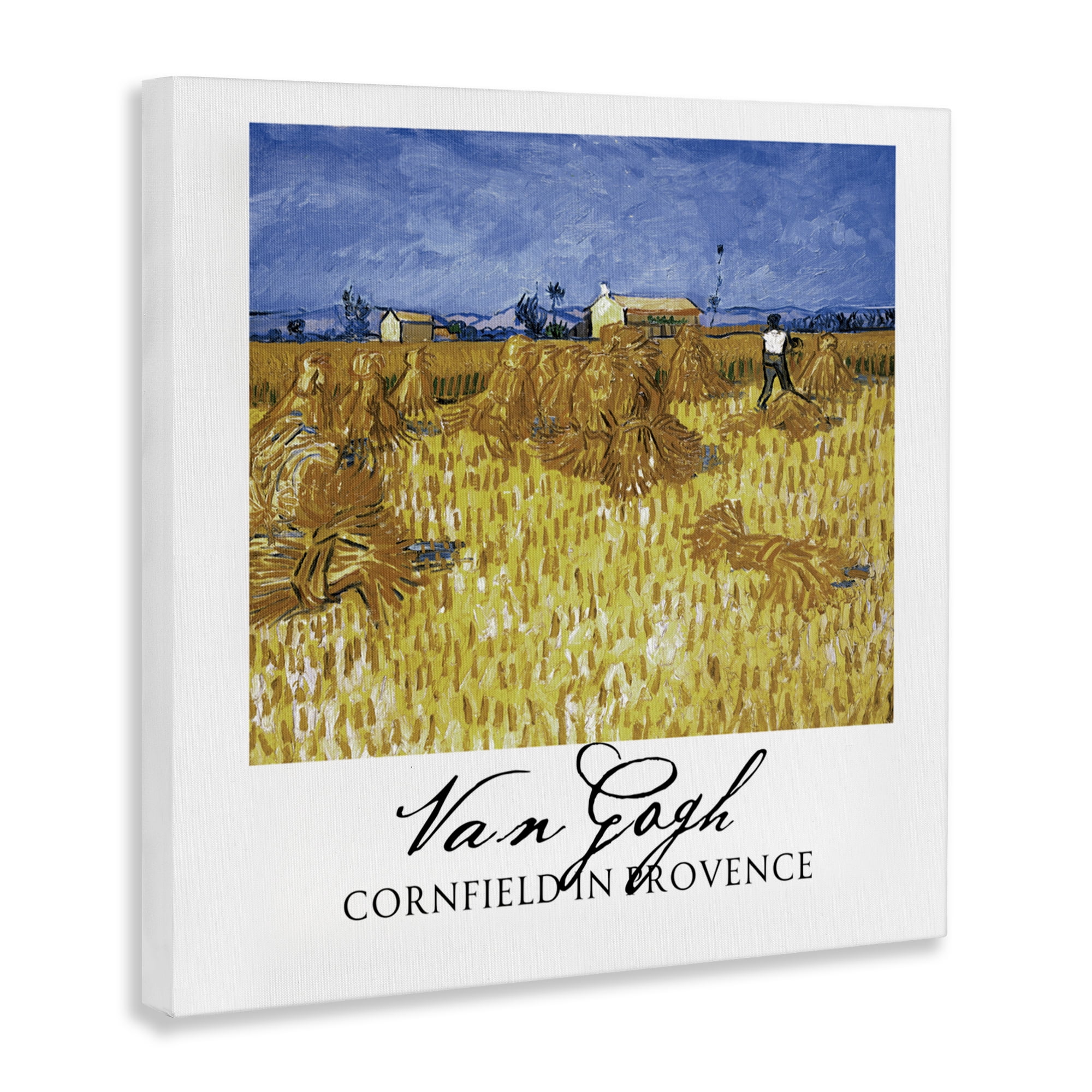 Stupell Industries Van Gogh Cornfield Provence Canvas Wall Art, design by Vintage Hustle