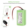thumbnail image 4 of Batería de repuesto Hanaix RVBAT850 14,4 V 4500 mAh para Shark Ion, 4 of 7