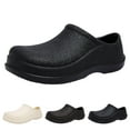 thumbnail image 5 of Slip on Steel Toe Shoes for Men Chef Clogs Non Slip Clog,work Nursing Shoe, 5 of 9