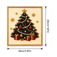 thumbnail image 2 of Christmas Pearl Art Kit with Frame, DIY Bead Painting Craft for Adults and Beginners, Holiday Home Wall Decor Set, Christmas Crafts for Indoor Holiday Decorating, 2 of 4