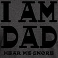 thumbnail image 3 of CafePress - I Am Dad Hear Me Snore T Shirt - Men's Classic Graphic Cotton T-Shirt, 3 of 4