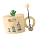 thumbnail image 5 of Taza de café Taza de café de Dibujos Animados Taza de , Tapa a Prueba de Polvo Taza de cerámica de Boca Ancha para Latte Espresso Café Jugo Estilo C, 5 of 8