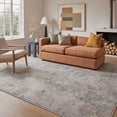 thumbnail image 3 of KUETH 9'X12' Area Rugs Machine Washable Rugs for Living Room, Non Slip Flat Pile Rug with Rubber Backing, Rug for Entryway Bedroom Dining Room Home Office, 3 of 3