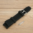 thumbnail image 4 of 24mm Watch Band Silicone Pin Buckle Waterproof Sweat Proof Watch Strap, 4 of 12