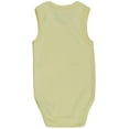 thumbnail image 6 of ToBeInStyle Boy's Pack of 4 Ultra-Soft Cotton Baby Tank Top Bodysuits - Pastel - 2 Years Old, 6 of 6