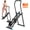 Black, variant on MERACH Stair Stepper with 9 Levels Resistance Adjustable Resistance, Foldable Stair Climbe, Cardio Climbing Trainer for Home Gym