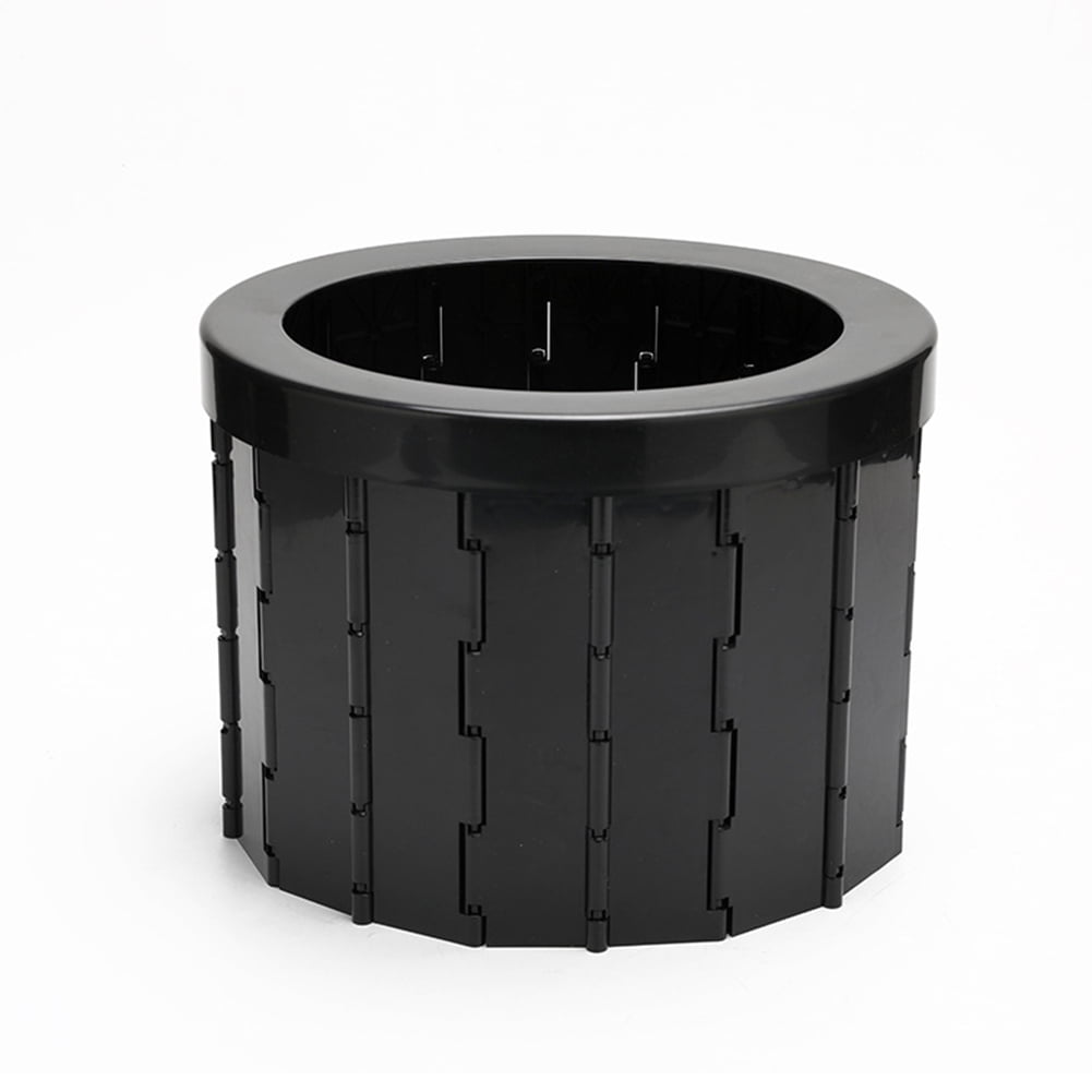 Portable Toilet Folding Commode Toilet Seat for Camping Hiking Long