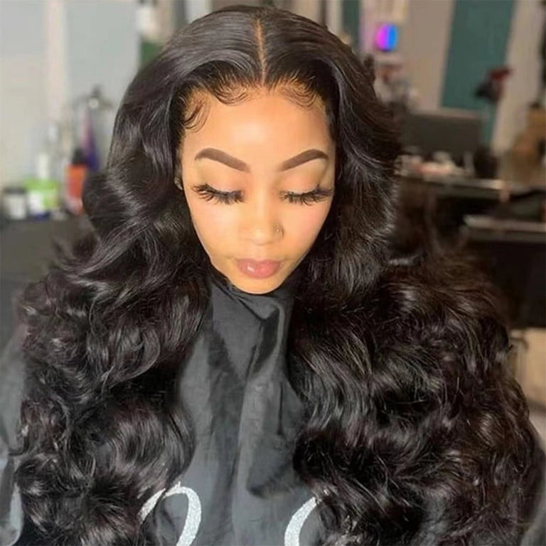 Wig Long Loose Curls Natural black loose curl wig - Versatile - Aladdin – EA HAIR main image 3