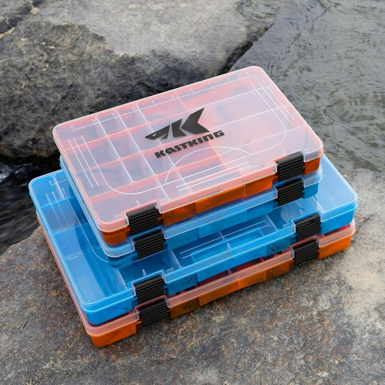 camouflage tackle box KastKing Tackle Box, Plastic Tackle Trays, 4 Packs Lure Boxes Terminal  Tackle -Bait Vault