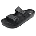 thumbnail image 1 of VENTANA Men's Slide Two Band Buckle Sandal Adjustables Sports Shoes, 1 of 2