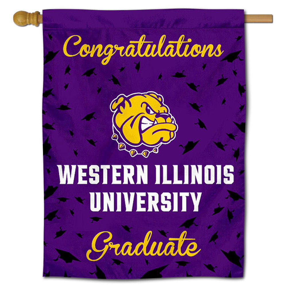Western Illinois University Leathernecks Flag WIU Large 3x5 