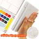 thumbnail image 3 of Set de Pintura MAIKEDEPOT 18 Colores Kit de Viaje con Pincel y Papel, 3 of 9