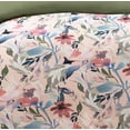 thumbnail image 3 of Pink 3 Piece Watercolor Floral Reversible Comforter Set , Twin/Twin XL, by Made Supply Co., 3 of 5