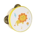 thumbnail image 3 of Pandereta de mano de madera de , instrumentos de percusión, tambor de mano, juguete educativo para juegos, juguetes, karaoke, niños pequeños 10 centímetros, 3 of 8