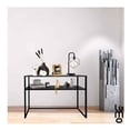 thumbnail image 3 of Mesa Auxiliar LUMO Credenza Minimalista Estilo Industrial Negro, 3 of 8