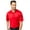Deep Red, variant on Paragon Men's Performance Polo Shirt With 3-Button Golf Polo Shirts 100% Polyester Dry Fit Tee Shirt, White S