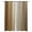 Brown Gray, variant on Brown Ombre Blackout Curtains 39 Inches Long, Vintage Country Wooden Thermal Insulated Black Out Curtains, Short Darkening Window Curtain Drapes for Cafe Bedroom 27.5"x39" 2 Panels