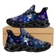 thumbnail image 1 of Zapatillas deportivas con amortiguación y estampado de galaxia y perro barbero a la moda, ligeras y casuales para correr, 1 of 6