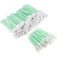 thumbnail image 1 of 200 Pieces Foam Cleaning Swab Sticks Foam Tip Cleaning Swabs Sponge Stick for Inkjet Printer, Print Head, Camera, Optical Lens, Optical Equipment (Square Tip, Spiral Tip), 1 of 1