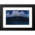 thumbnail image 2 of Karl Nordström 24x16 Black Modern Framed Museum Art Print Titled - Midsummer Bonfires in Stormy Weather (1900), 2 of 5