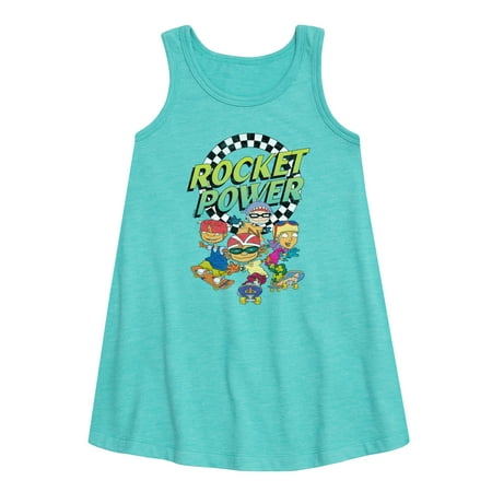 

Rocket Power - Finish Line - Toddler and Youth Girls A-line Dress
