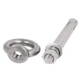 thumbnail image 2 of M12x120mm 304 Featured Stainless Steel Ring reliable efficacy Lifting Expansion Hook Bolt Screw(id:223 f5 b8 955), 2 of 4