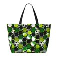thumbnail image 2 of Disketp Soccer1 Bolsa de Playa de Gran Capacidad, Bolso Impermeable y a Prueba de Arena para Mujer, Ideal para Playa, Piscina y Natación, 2 of 7