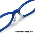 thumbnail image 3 of Kids Optical Glasses Oval Frame TR90 Size 48 Elastic Strap Retainer Boys Girls 6-8Y, 3 of 5
