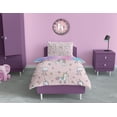 thumbnail image 4 of Your Zone 12" Quartz Unicorn Pink Glitter Indoor Wall Clock, Easy Installation, 4 of 8
