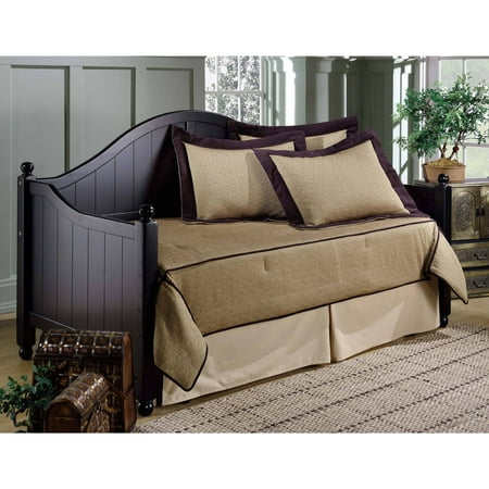 Hillsdale Furniture Augusta Wooden Twin Daybed with Trundle, Black