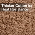 thumbnail image 3 of RITZ Terry Pocket Mitt Set, 4-Pack, Mocha, 3 of 6