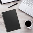 thumbnail image 6 of Meiix 1Pcs Notebook Spiral Journal, Thickened Paper Smooth Writing for Daily Note Taking (Black2), 6 of 9